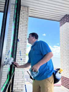 brock cleaning windows